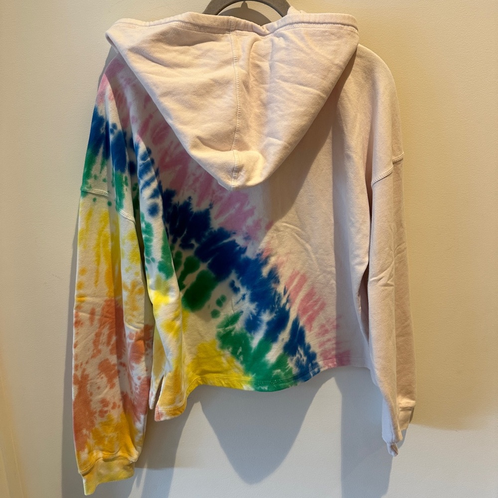 Electric & Rose Tie-Dye Full Zip hoodie size small - Picture 6 of 7